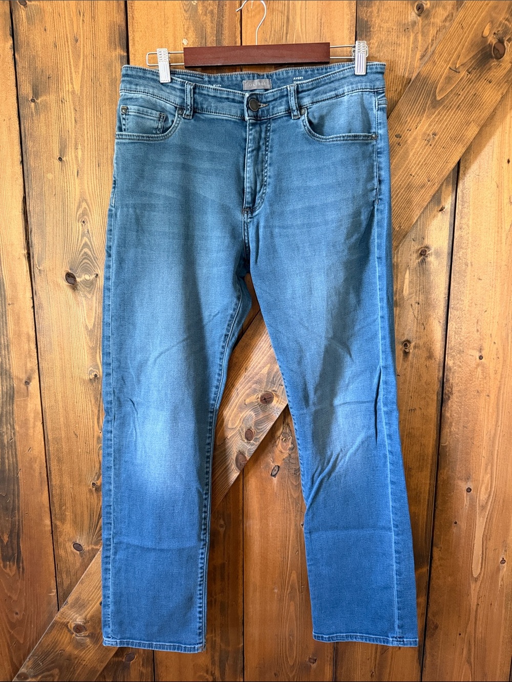DL1961 Men's Light Blue Modern Straight Jeans